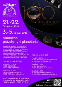 Vianočné premiéry v planetariu v Senci